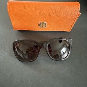 Tory Burch sunglasses. Case included.